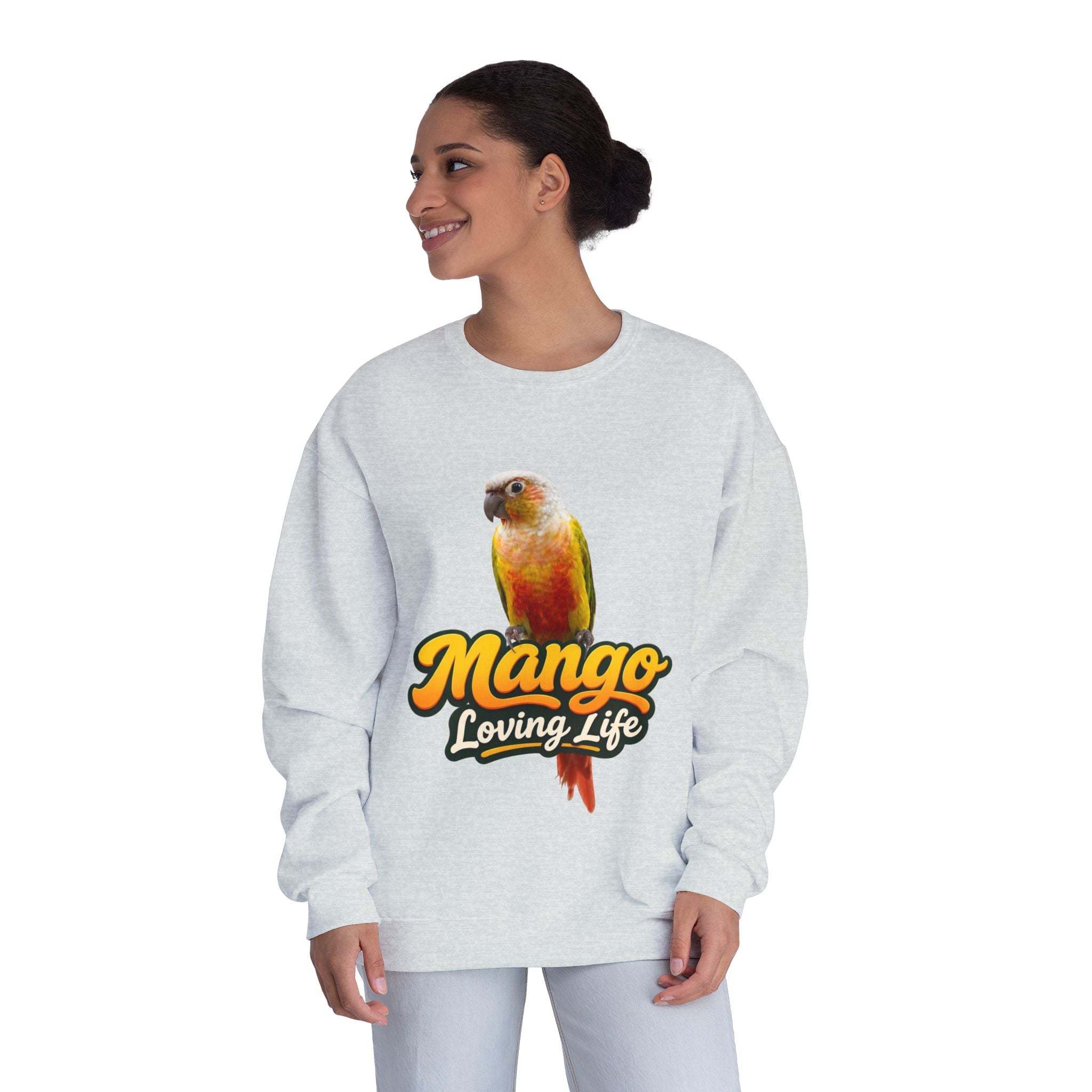 Parrot “Mango Loving Life” Crewneck Sweatshirt