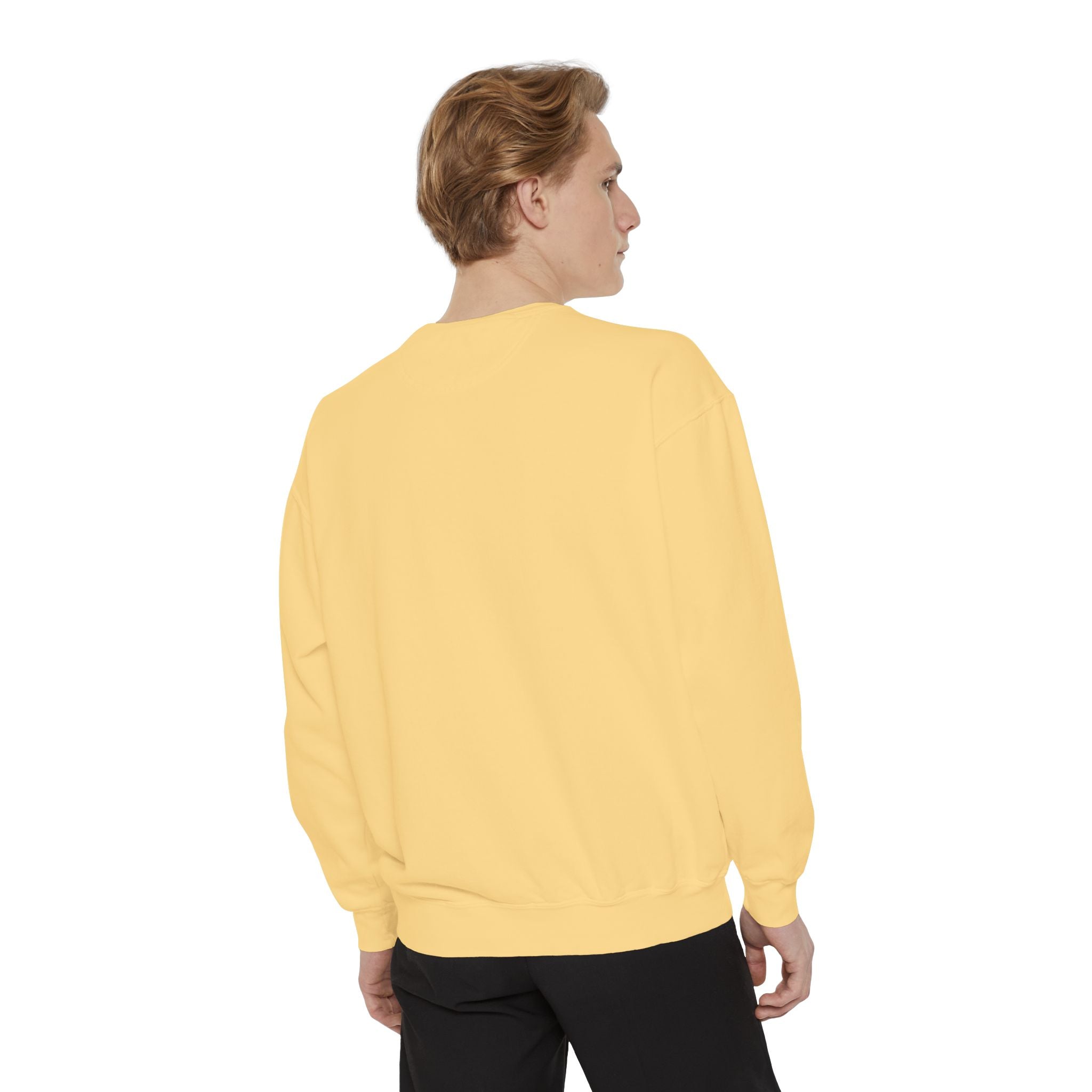 Mango Loving Life Sweatshirt — Retro Tropical Graphic Sweatshirt