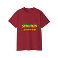 T-Shirt — "Mango Loving Life" Colorful Retro Fruit Graphic Tee