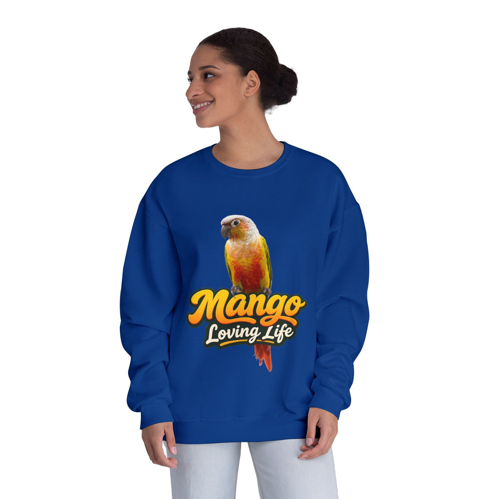 Parrot “Mango Loving Life” Crewneck Sweatshirt