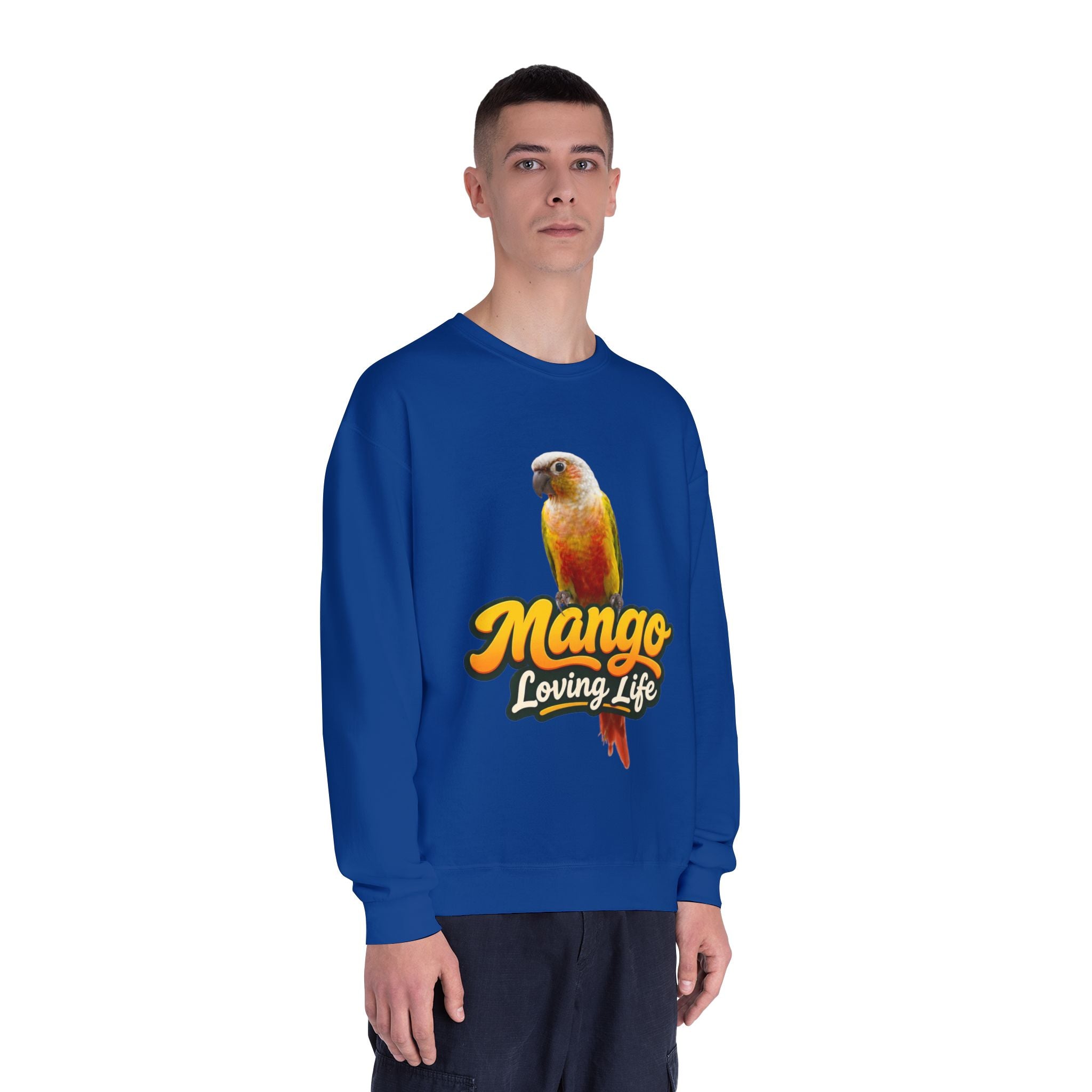 Parrot “Mango Loving Life” Crewneck Sweatshirt