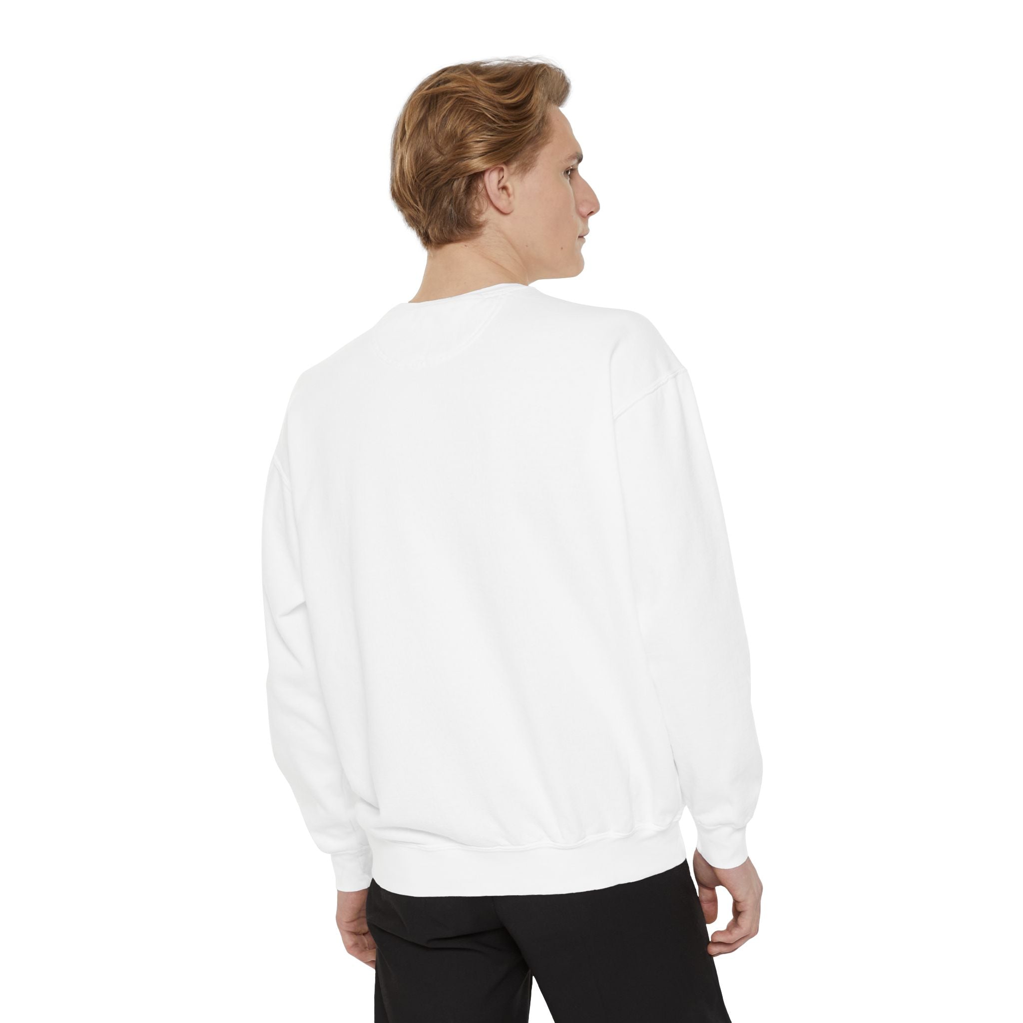 Mango Loving Life Sweatshirt — Retro Tropical Graphic Sweatshirt