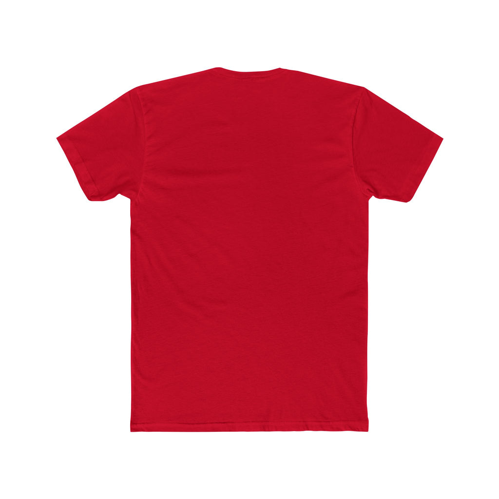 Unisex Cotton Crew T-Shirt — Mango Loving Life Parrot Graphic Tee