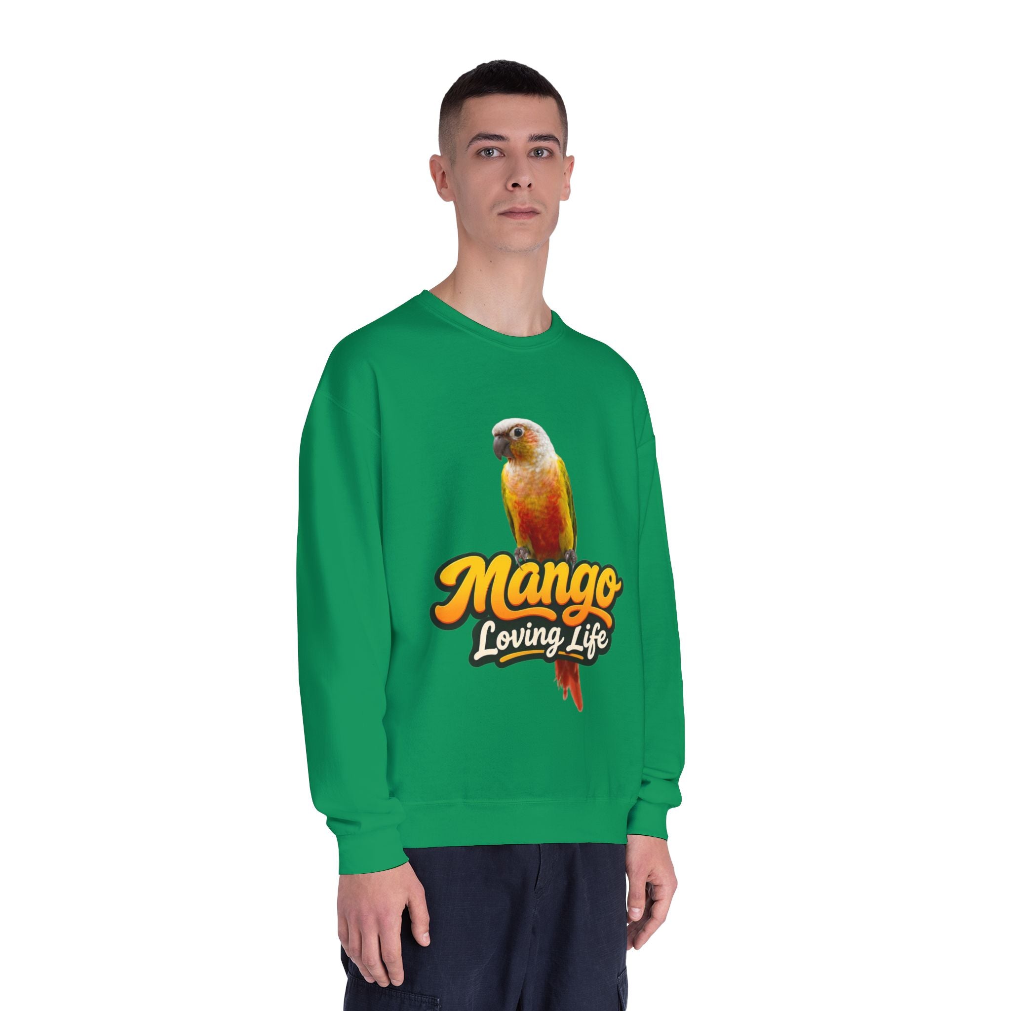 Parrot “Mango Loving Life” Crewneck Sweatshirt