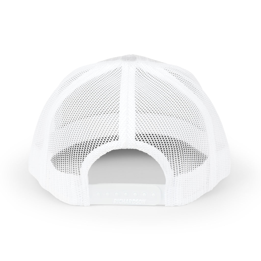 Snapback Trucker Cap — "Coldest Shoulder in the West" Embroidered Mesh Hat
