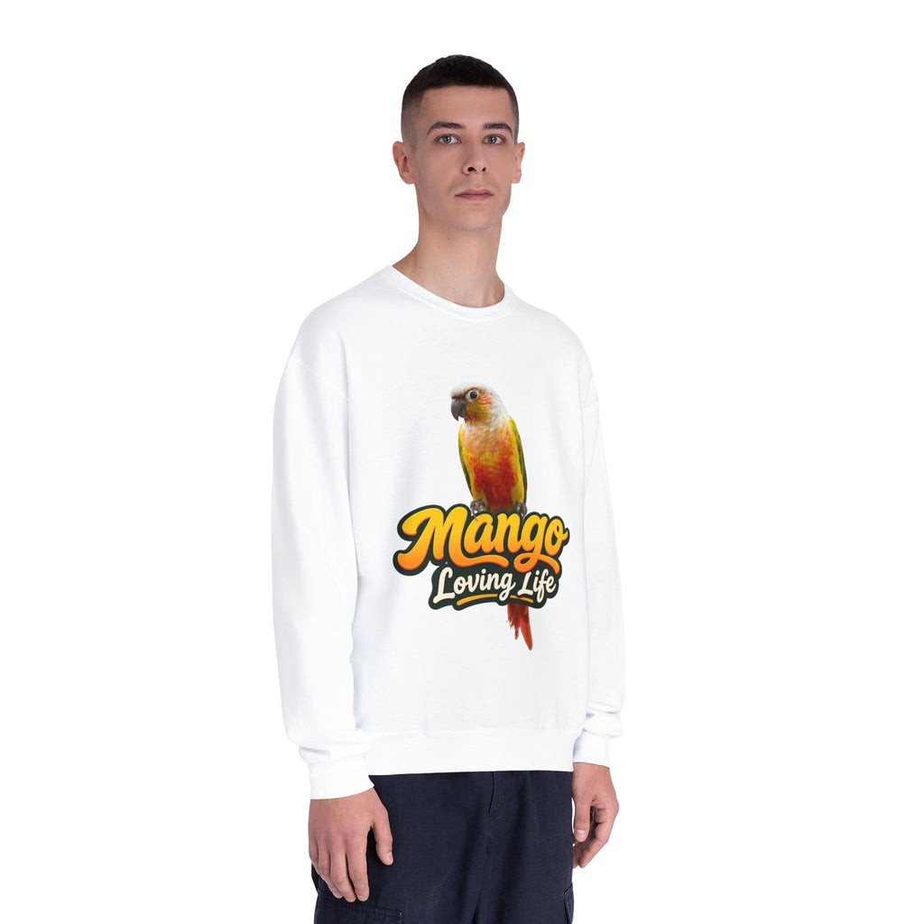Parrot “Mango Loving Life” Crewneck Sweatshirt