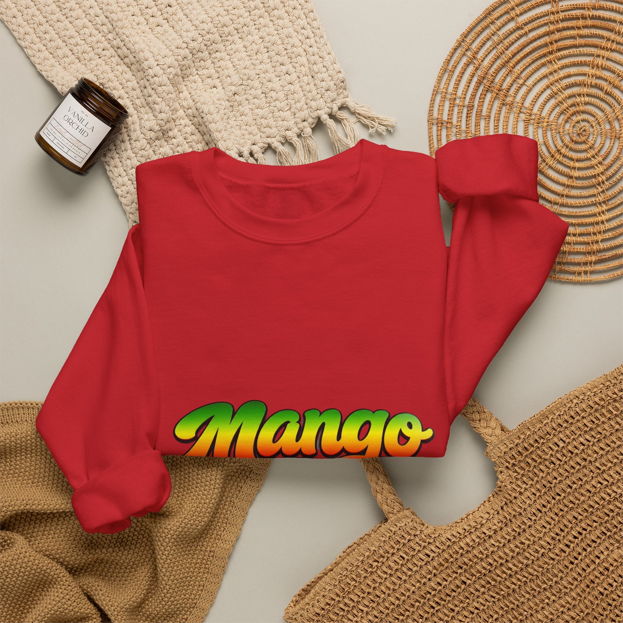 Mango Loving Life Crewneck Sweatshirt
