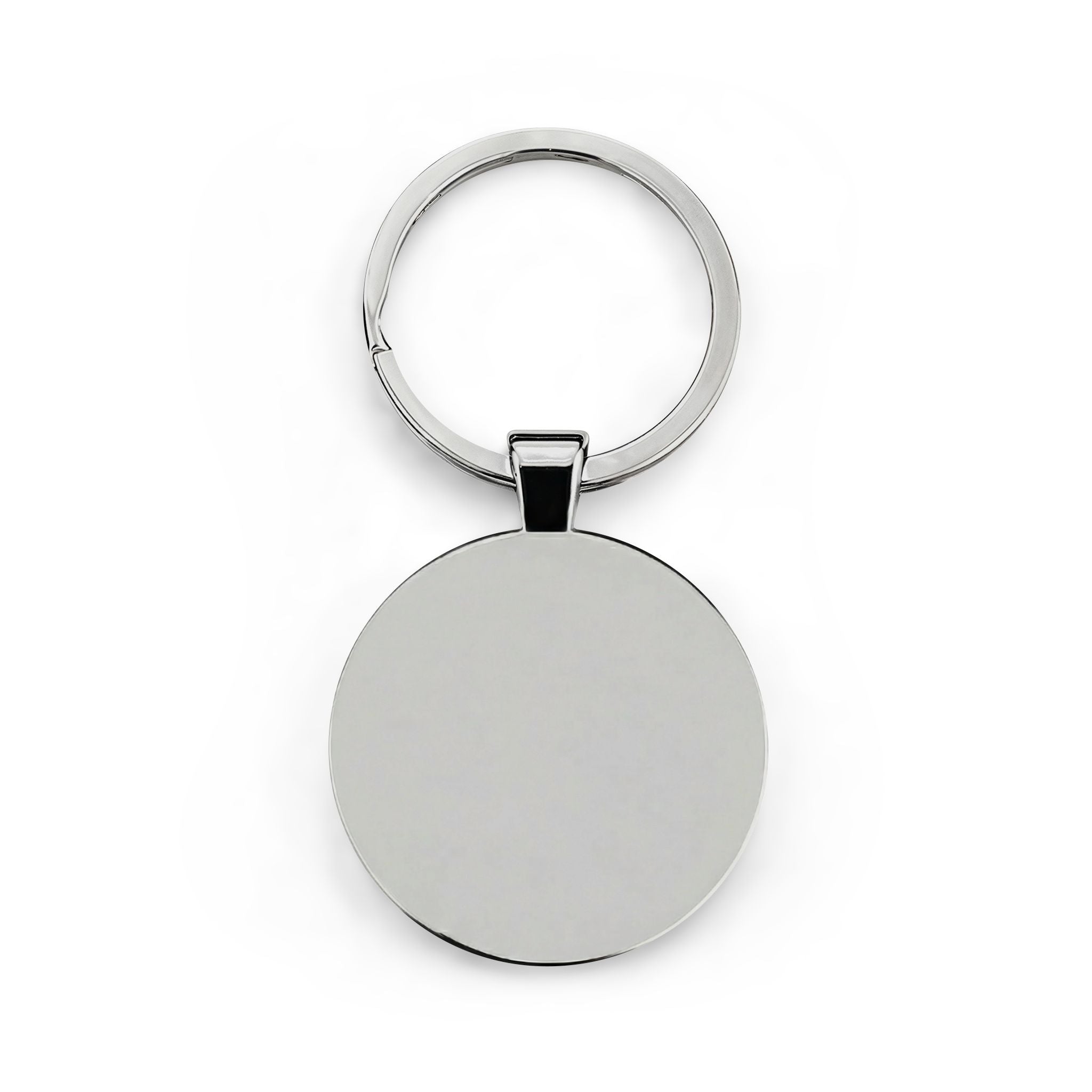 Round Stainless Steel Keychain — Mango Loving Life Parrot Keyring