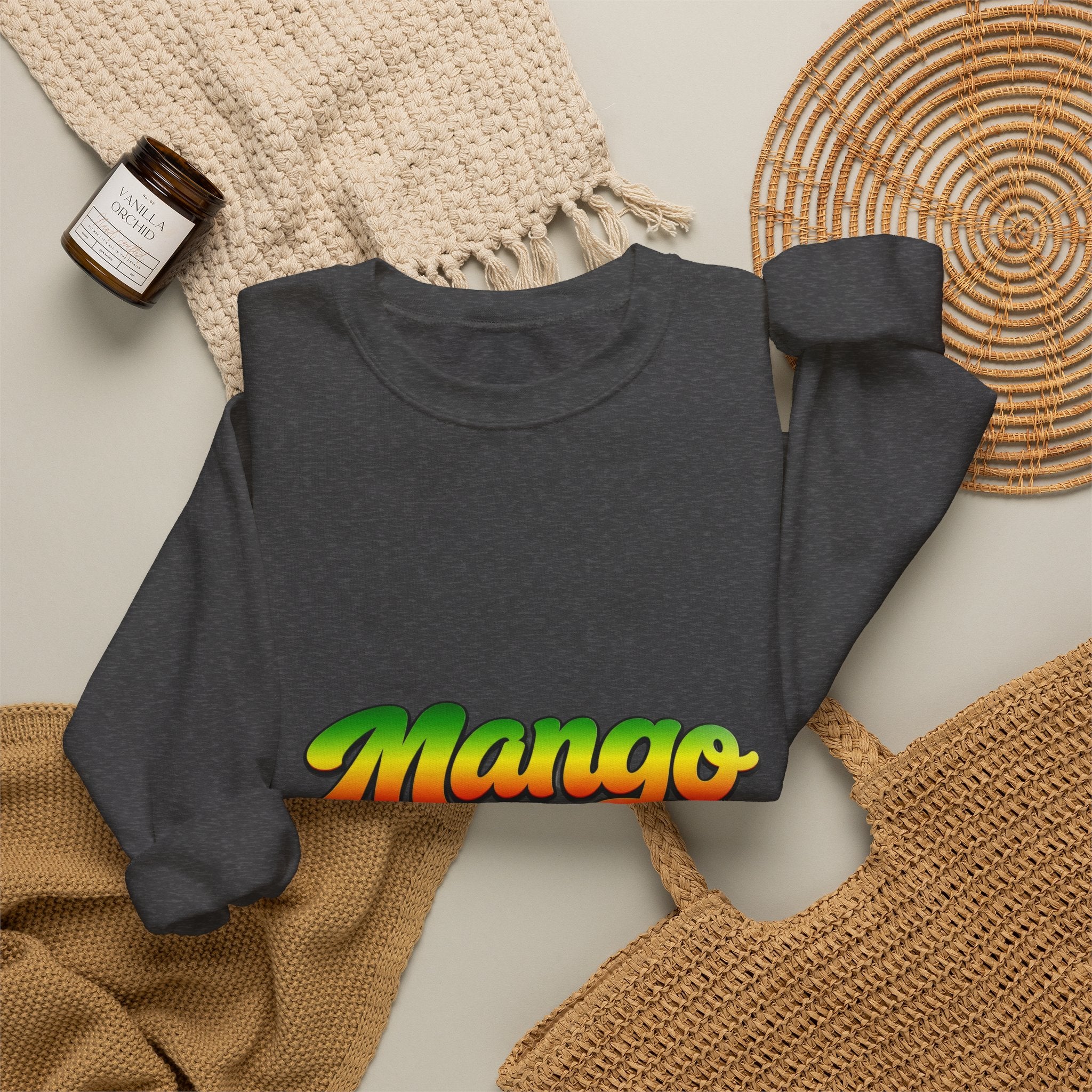 Mango Loving Life Crewneck Sweatshirt