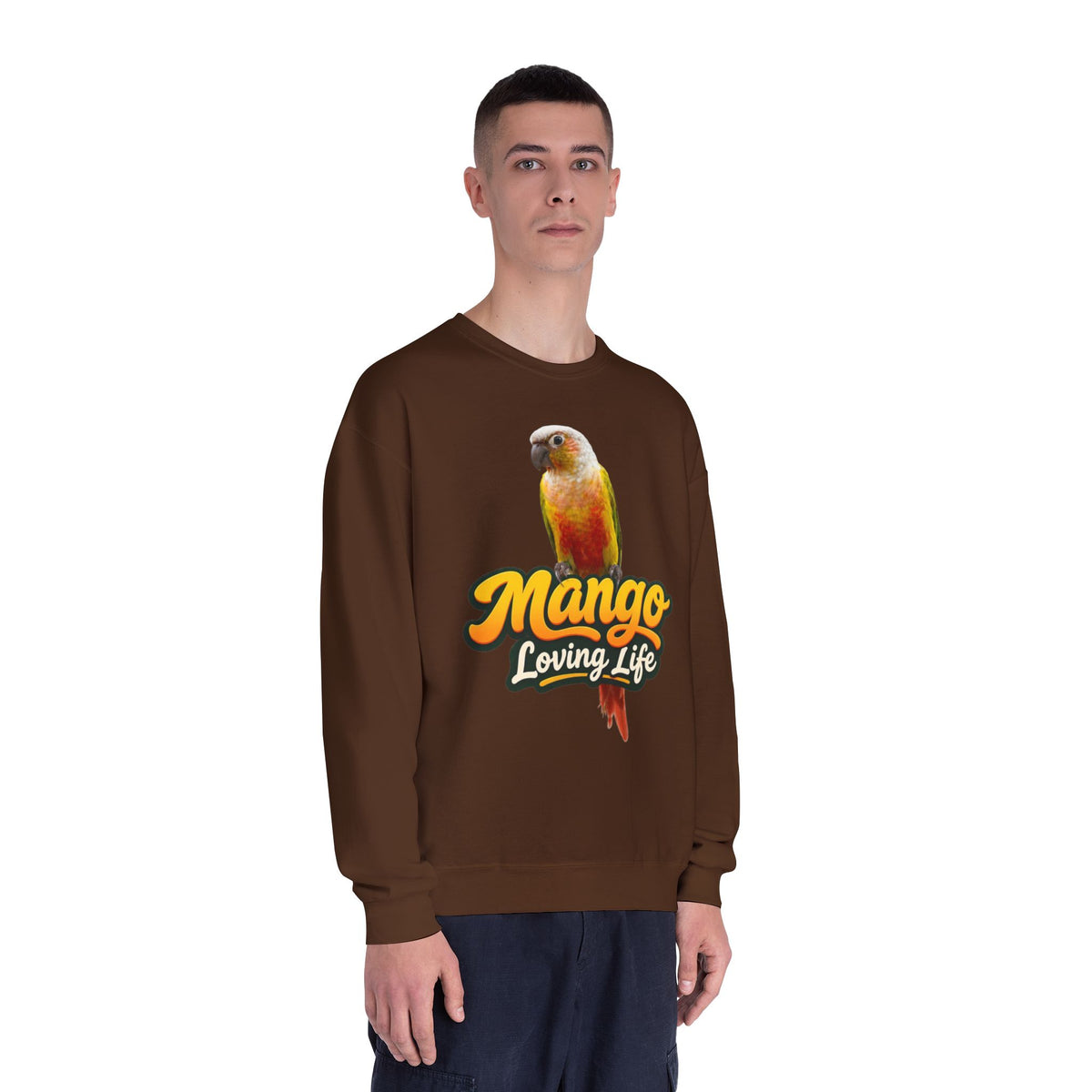 Parrot “Mango Loving Life” Crewneck Sweatshirt