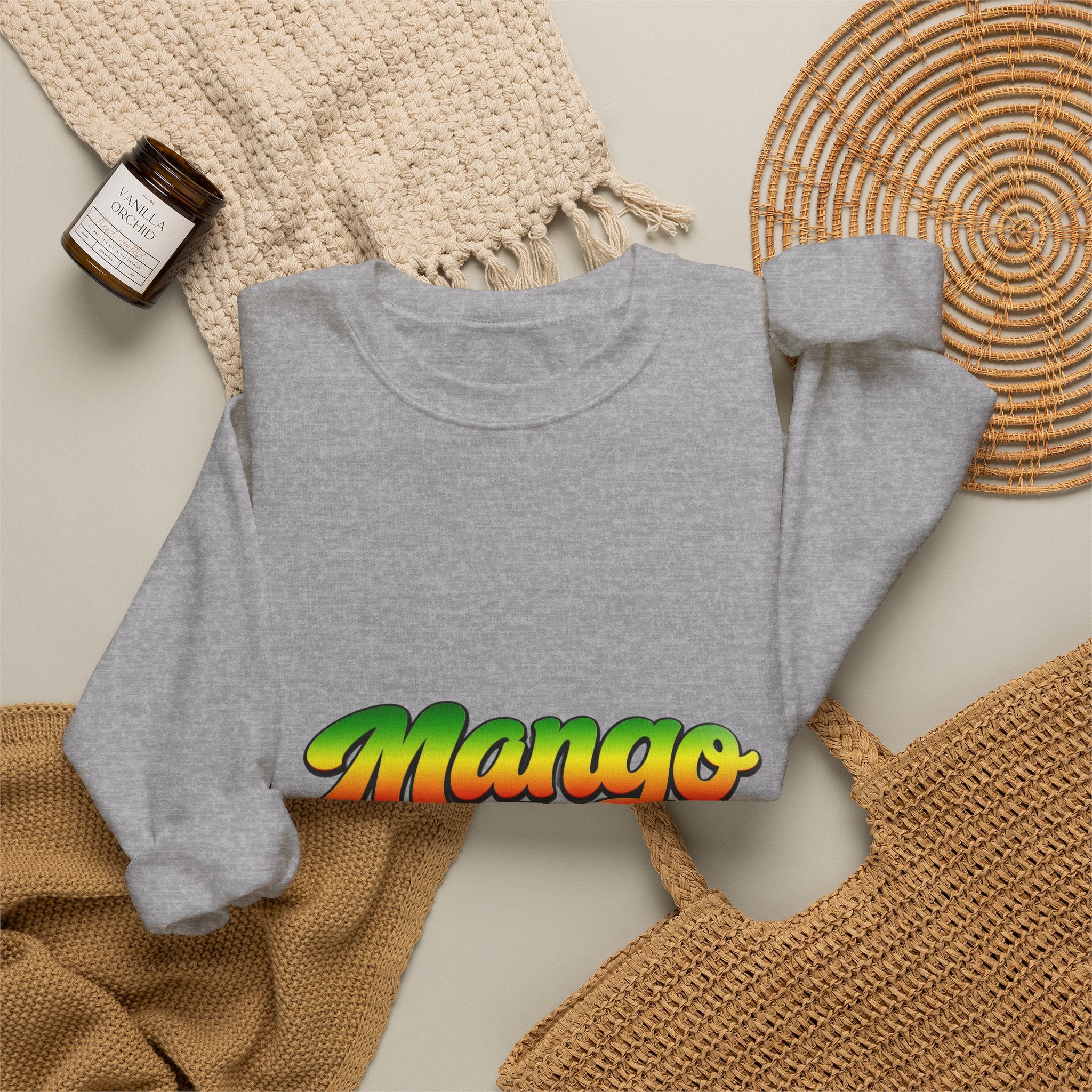 Mango Loving Life Crewneck Sweatshirt