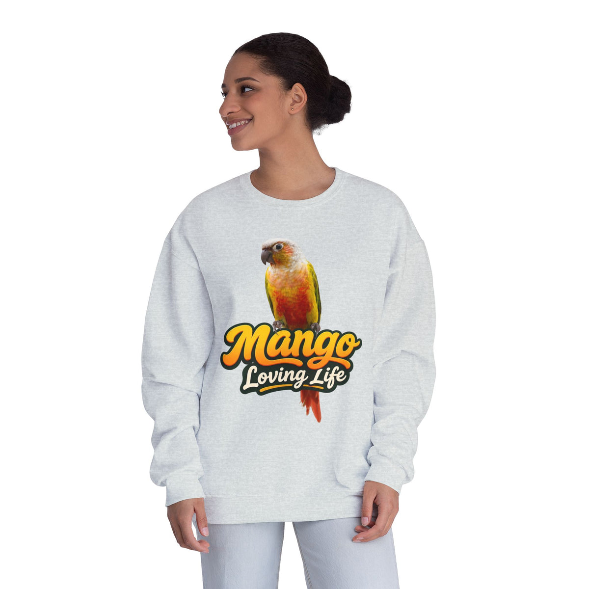 Parrot “Mango Loving Life” Crewneck Sweatshirt