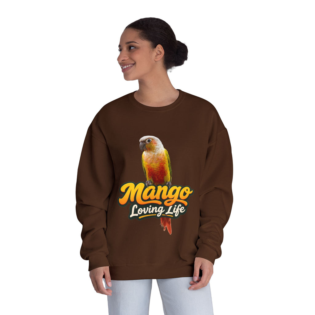 Parrot “Mango Loving Life” Crewneck Sweatshirt