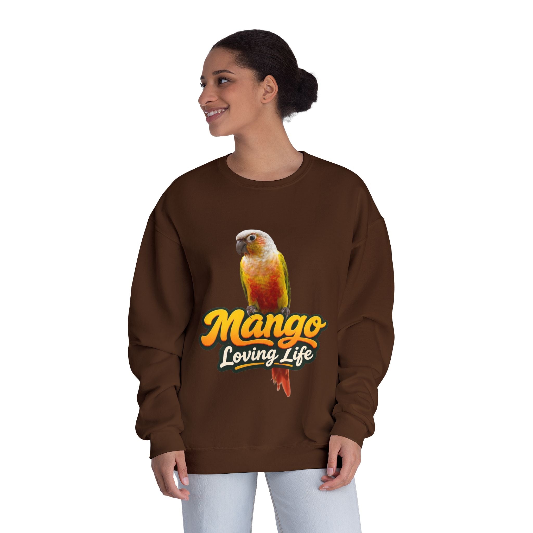 Parrot “Mango Loving Life” Crewneck Sweatshirt