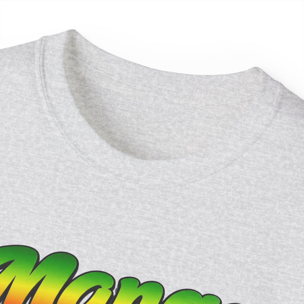T-Shirt — "Mango Loving Life" Colorful Retro Fruit Graphic Tee