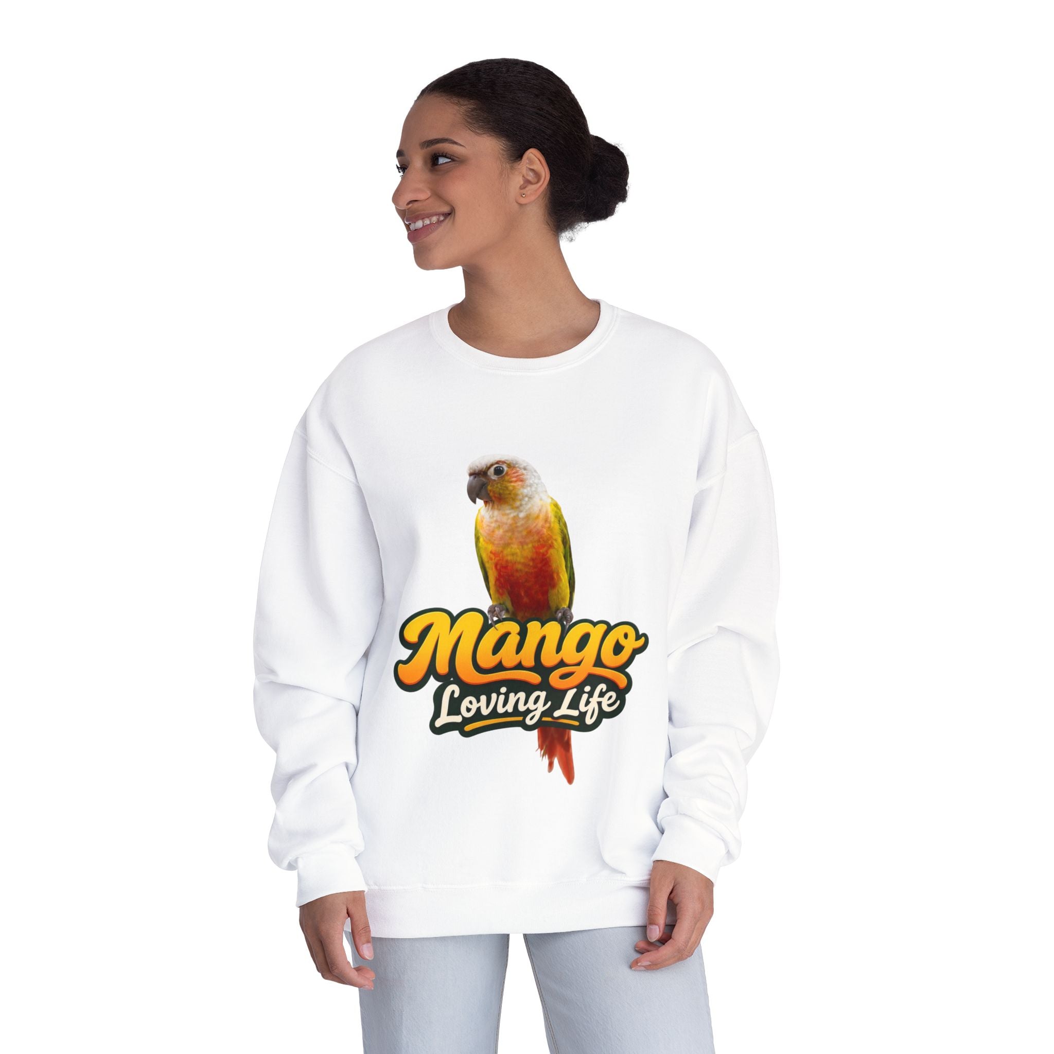 Parrot “Mango Loving Life” Crewneck Sweatshirt
