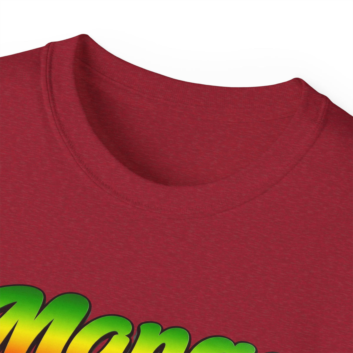 T-Shirt — "Mango Loving Life" Colorful Retro Fruit Graphic Tee