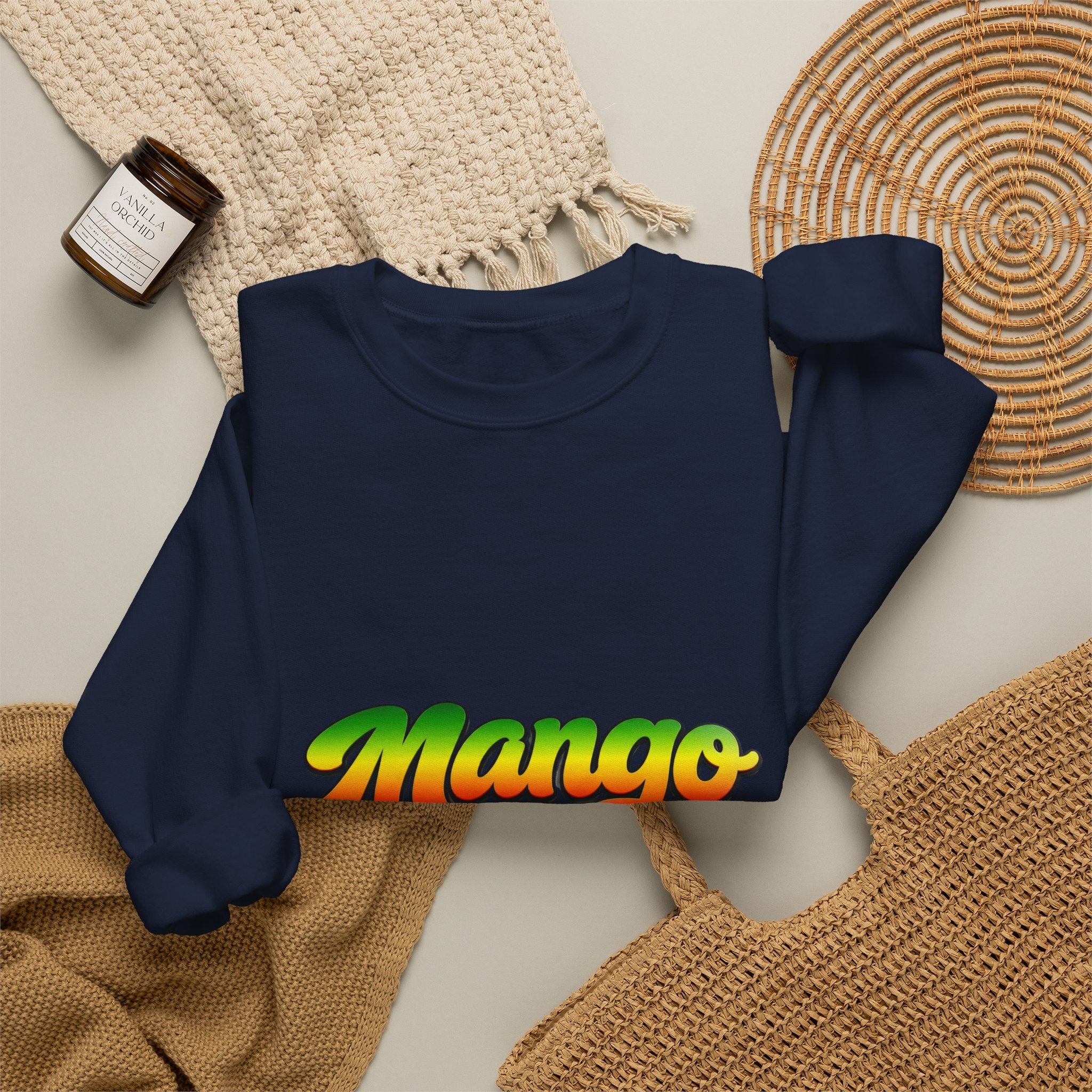 Mango Loving Life Crewneck Sweatshirt