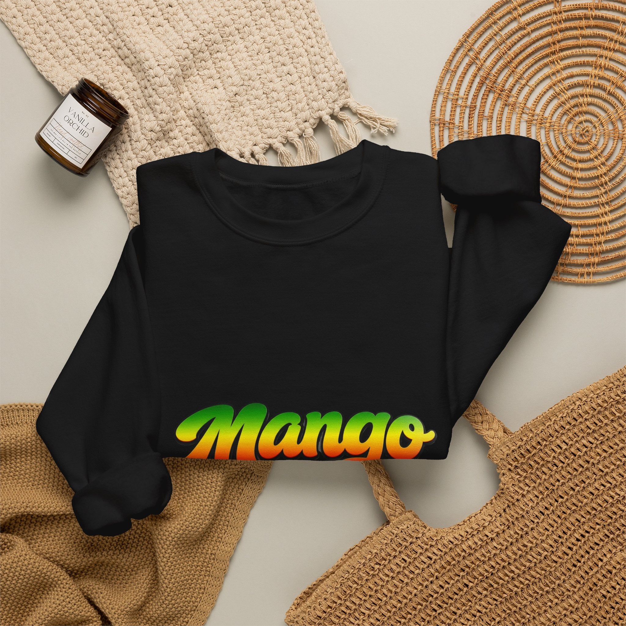 Mango Loving Life Crewneck Sweatshirt