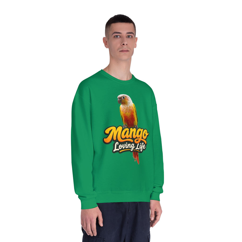 Parrot “Mango Loving Life” Crewneck Sweatshirt