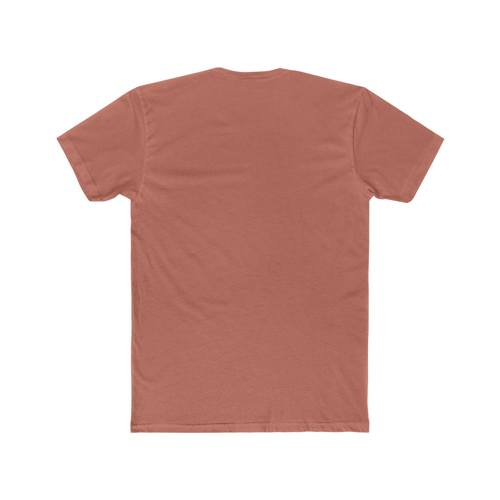 Unisex Cotton Crew T-Shirt — Mango Loving Life Parrot Graphic Tee