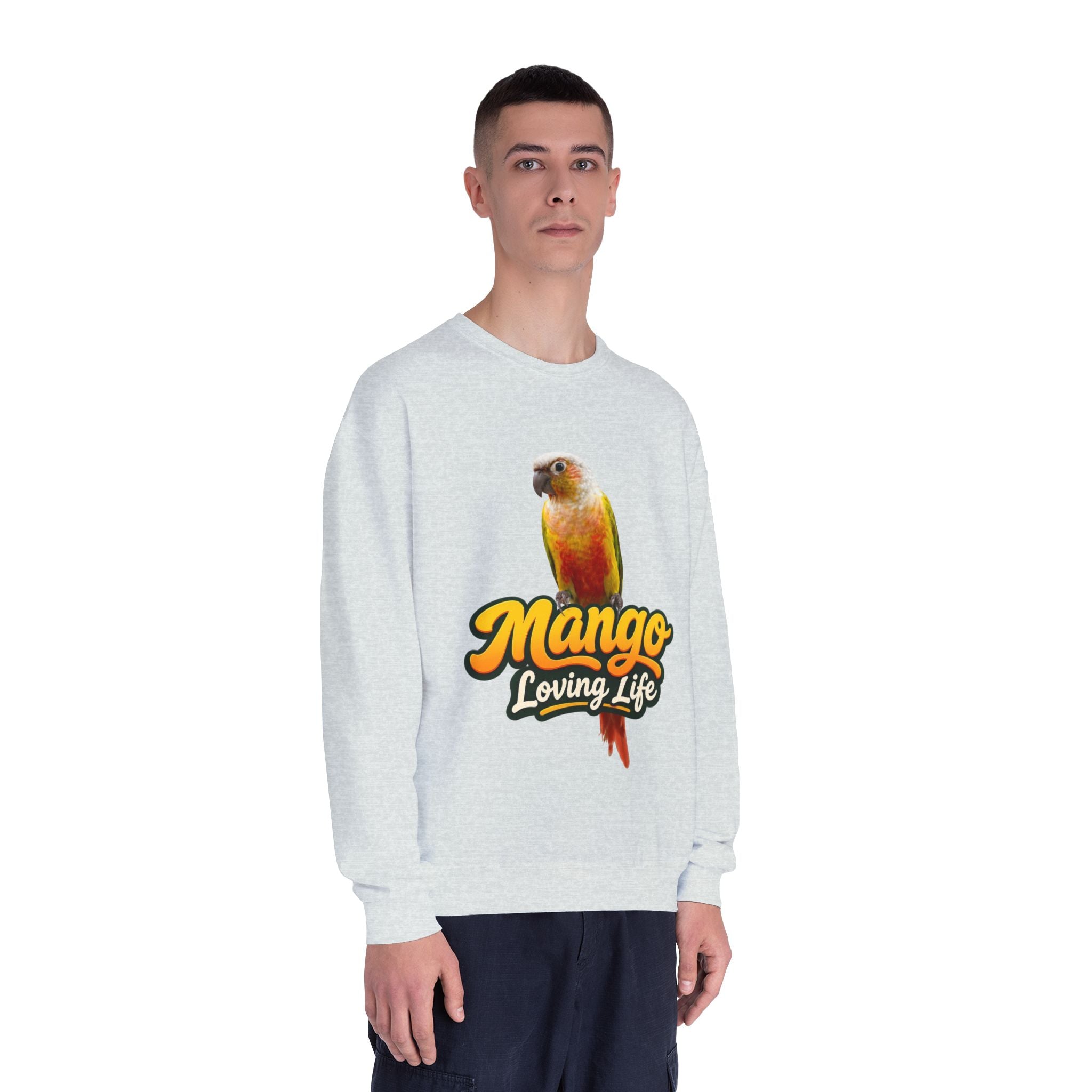 Parrot “Mango Loving Life” Crewneck Sweatshirt