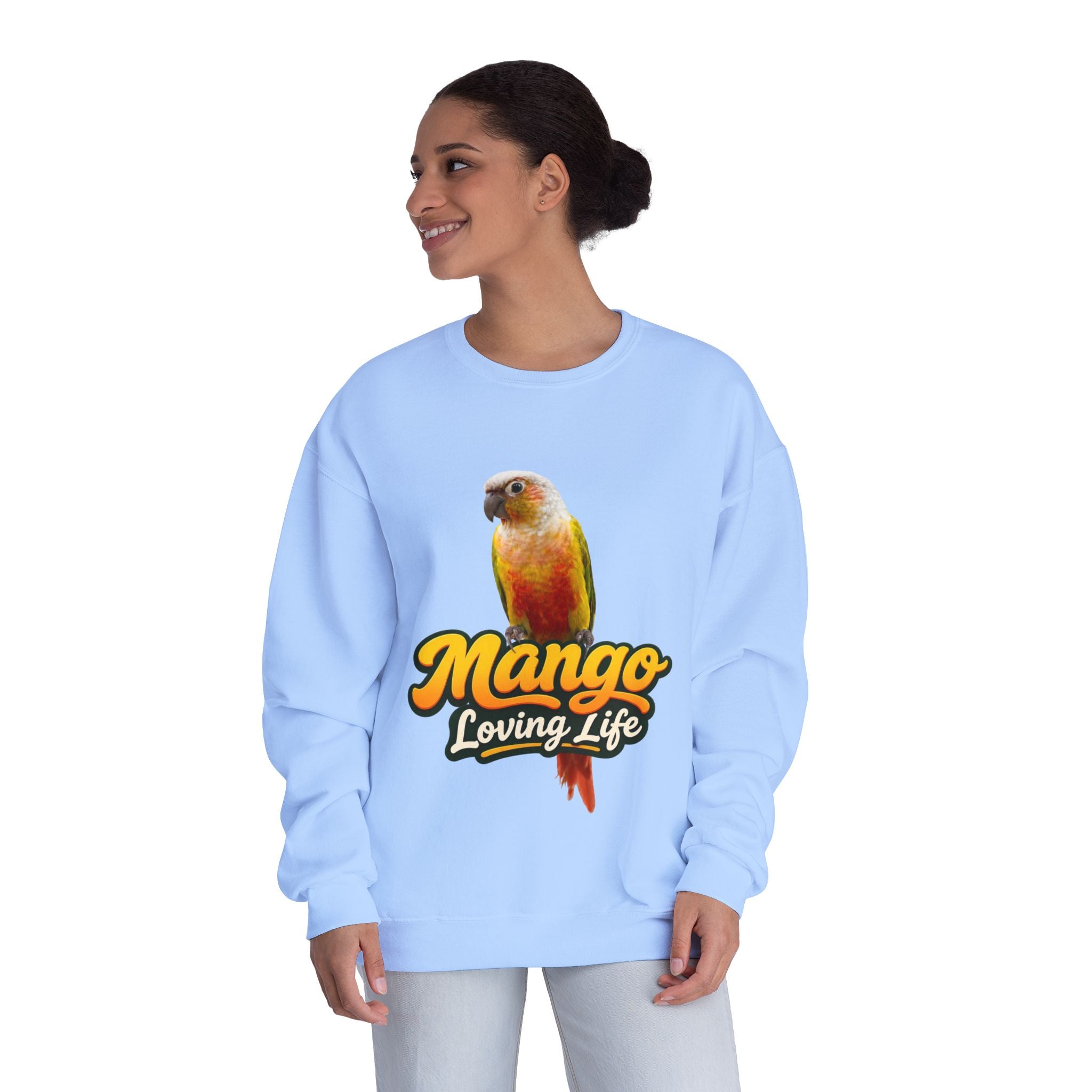 Parrot “Mango Loving Life” Crewneck Sweatshirt