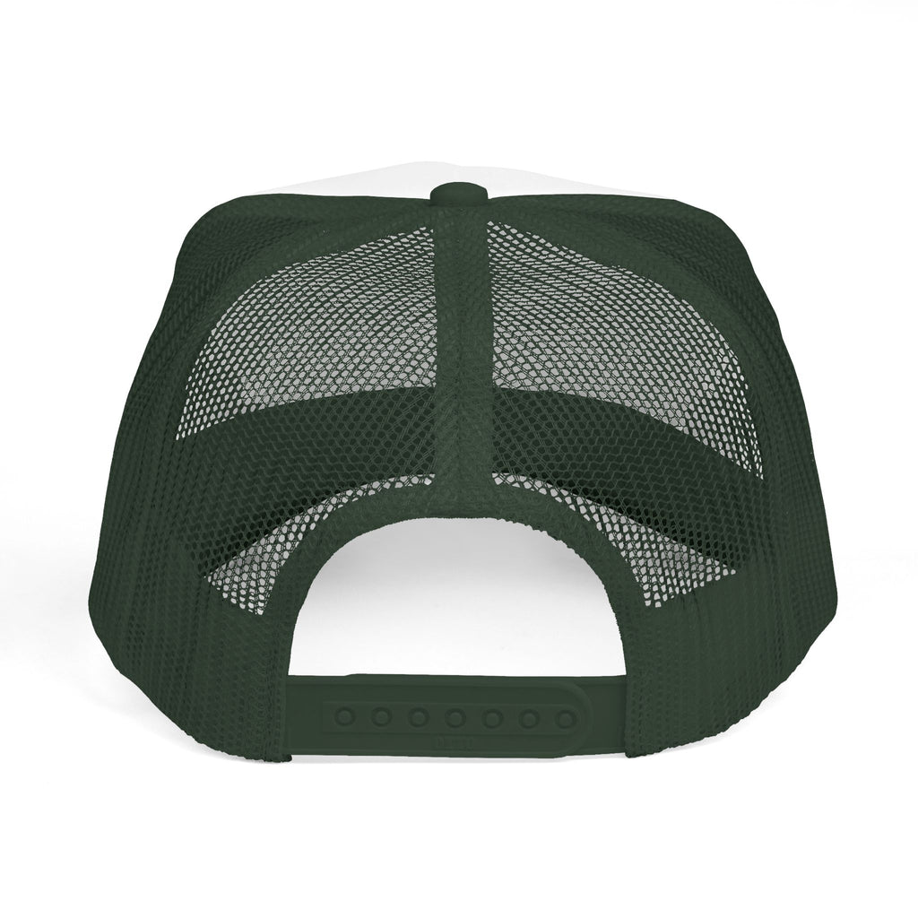 Trucker Cap — "Coldest Shoulder in the West" Embroidered Mesh Hat