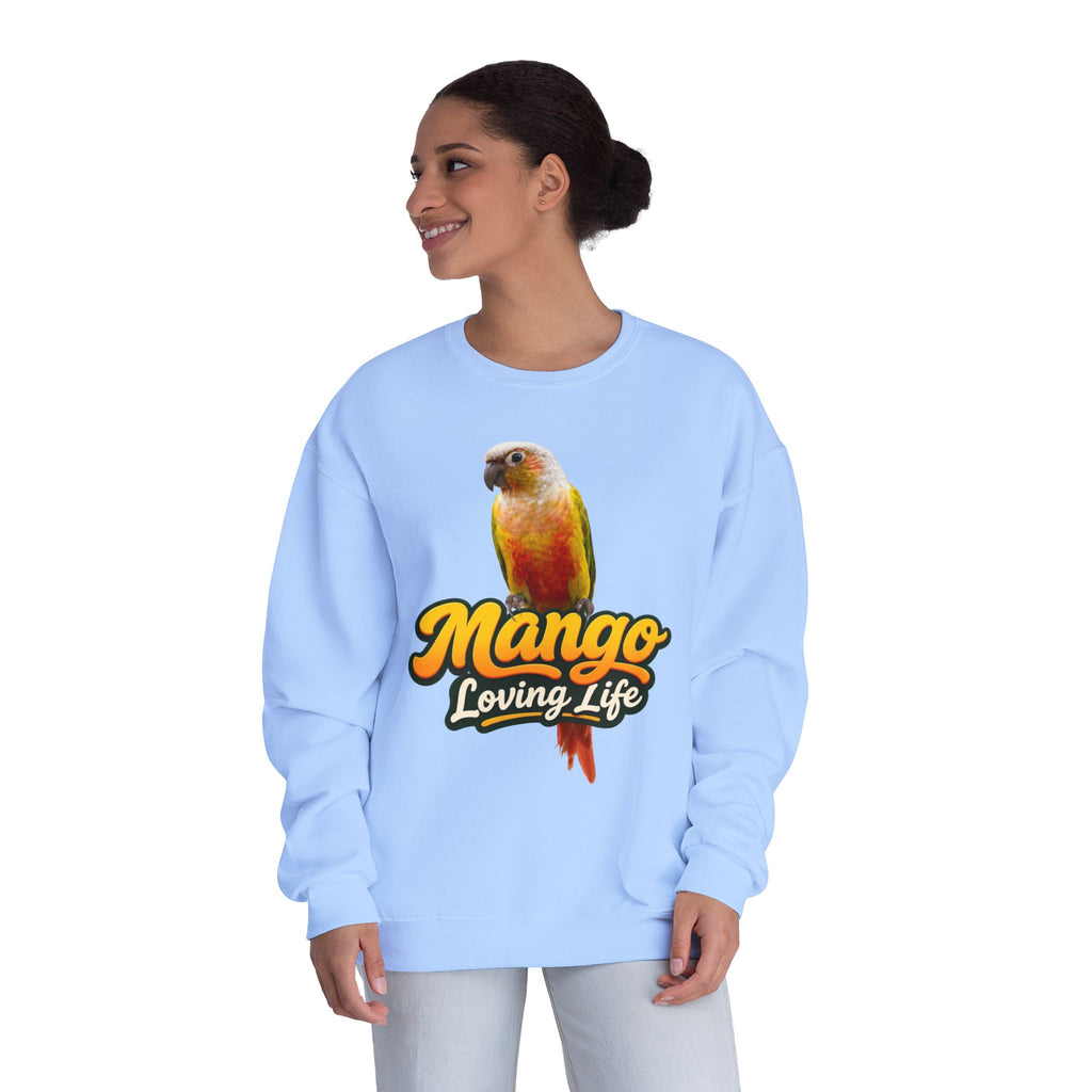 Parrot “Mango Loving Life” Crewneck Sweatshirt