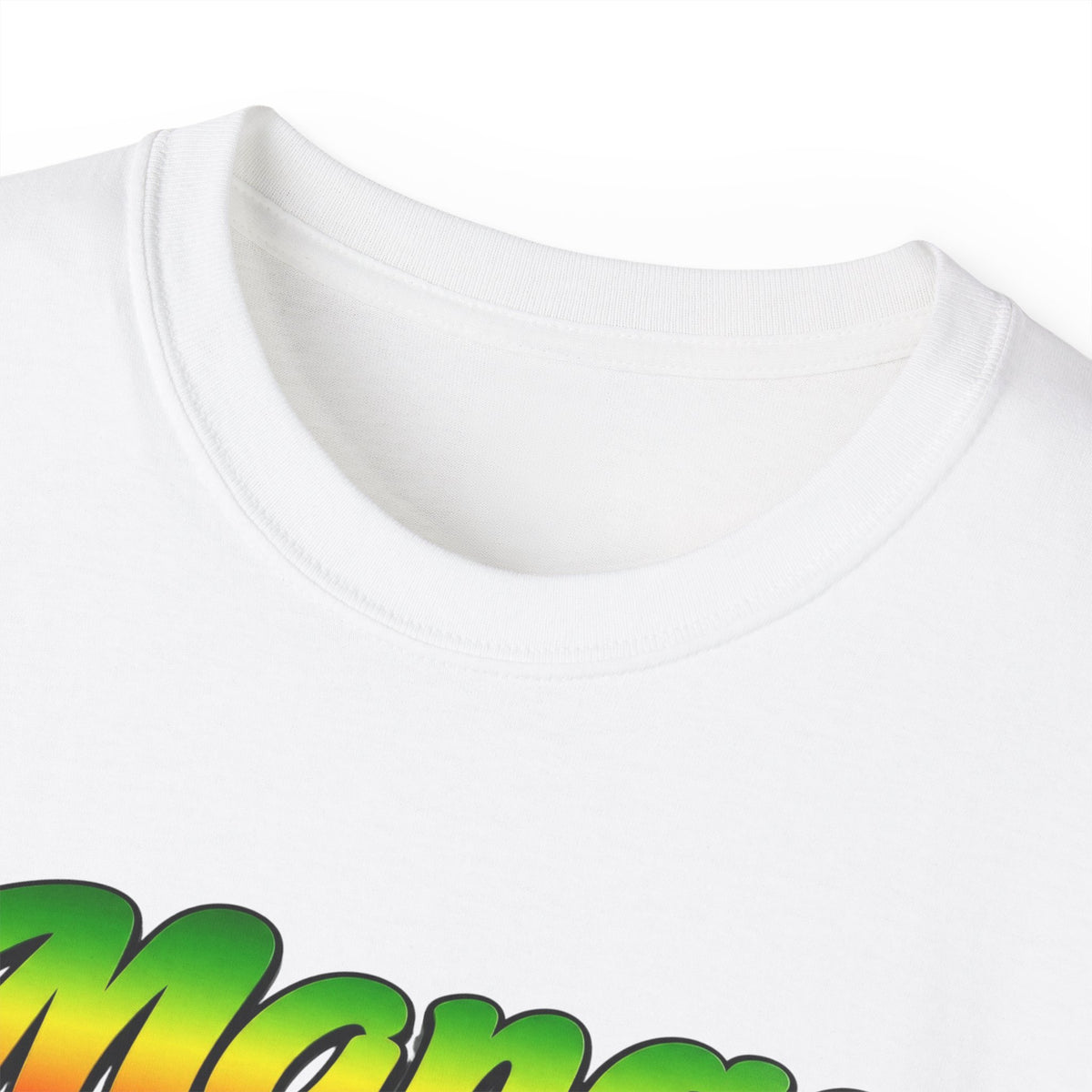 T-Shirt — "Mango Loving Life" Colorful Retro Fruit Graphic Tee