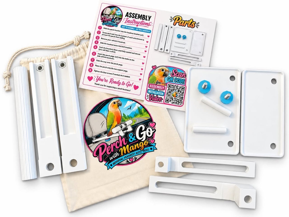 Perch & Go - Mobile Bird Perch